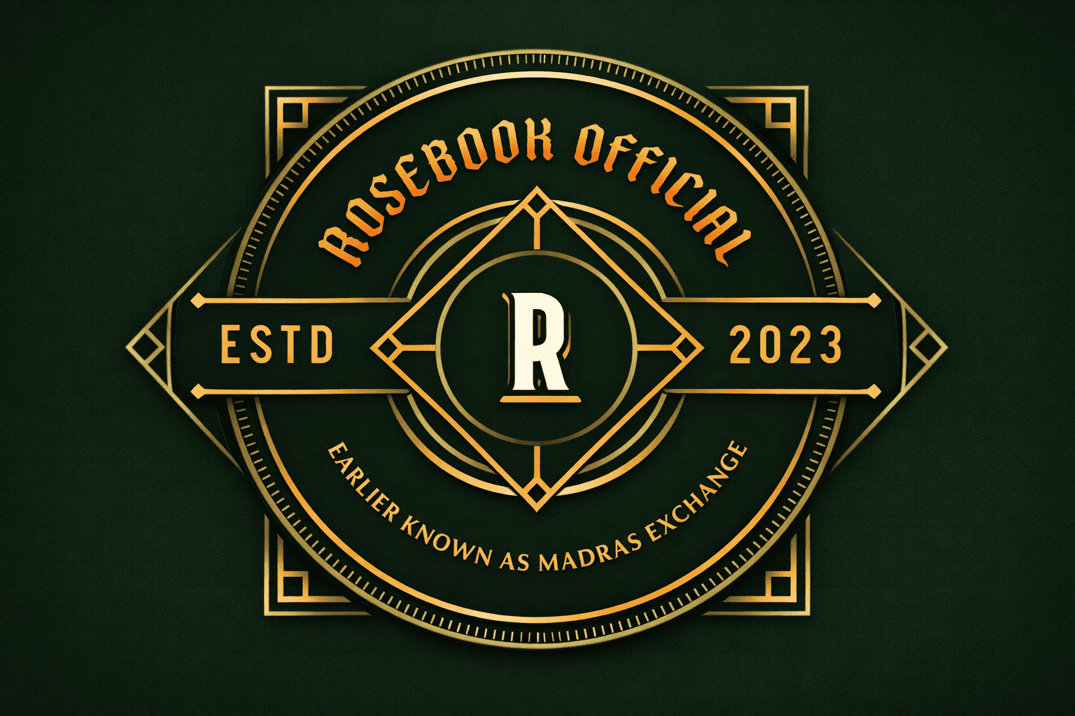 RoseBook betting exchange card